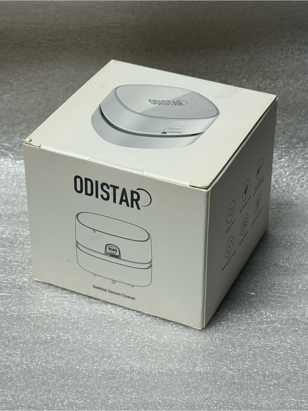 ODISTAR Desktop Vacuum Cleaner (Mini Handheld Dust Sweeper)